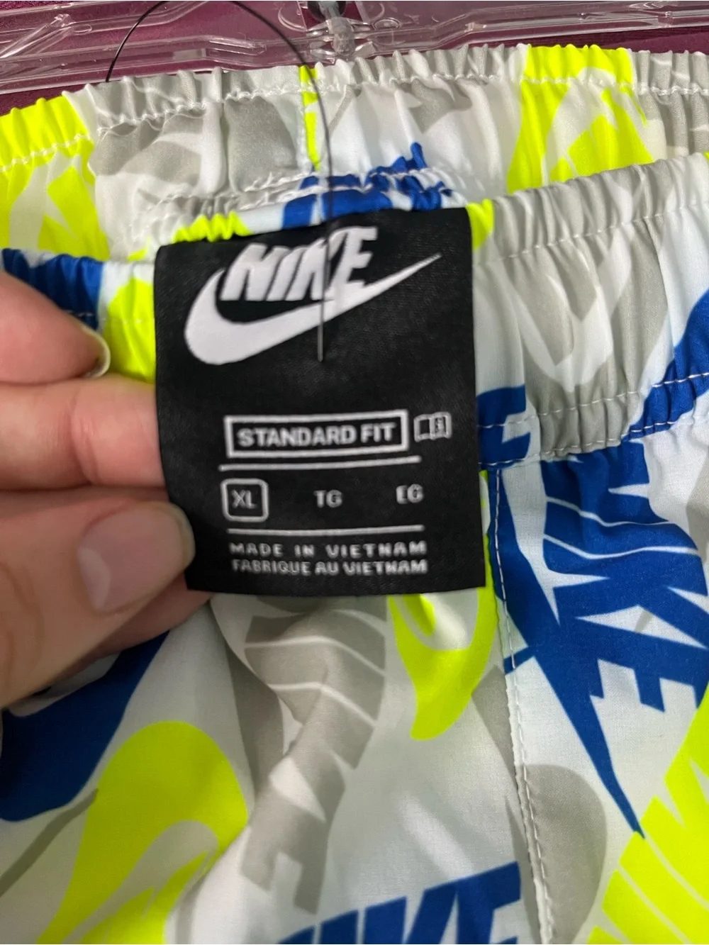 Nike Boys Printed Shorts Size XL